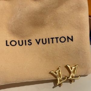 Perfect condition LV earrings